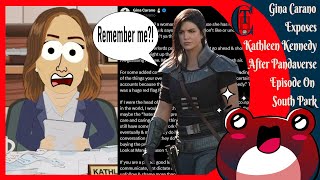 Gina Carano Reacts to Kathleen Kennedy for Disney Diversity Efforts South Park [upl. by Zohar275]