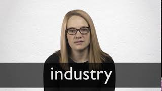 How to pronounce INDUSTRY in British English [upl. by Guido]