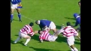 Inga Tuigamala quotdoing his impression of a brick wallquot vs Japan 1999 [upl. by Art627]