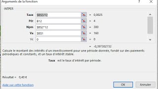 Emprunt bancaire  élaborer son échéancier avec excel [upl. by Yorick440]