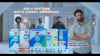 Birla White Wallcare Putty Putty Whitest Toh Deewarein brightest  Ft Vicky Kaushal [upl. by Groh697]