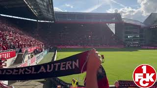 Kaiserslautern Fans beim Spiel gegen Greuther Fürth I 10082024 [upl. by Notlehs638]