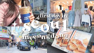 SOUTH KOREA VLOG  First day in Seoul Airport Namsan Tower amp Myeongdong  klooktravel [upl. by Tacy]