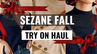 SEZANE FALL TRY ON HAUL  THE QUAINTRELLE LADY [upl. by Lutim16]