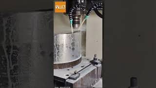 High speed machining on VMC with high feed cutter [upl. by Ibmab783]