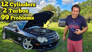 I Bought a V12 Mercedes for 4100 and it Last 10 Miles before Breaking Down [upl. by Kcyred715]