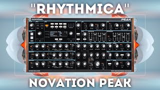 Novation Peak  Summit  quotRhythmicaquot Soundset 64 Presets big demo [upl. by Arlo]