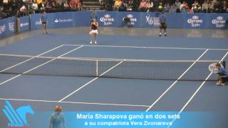 María Sharapova estuvo en la Arena Monterrey [upl. by Marchelle]