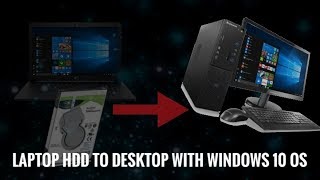 Can laptop Hard disk with Preinstalled windows 10 OS run on old desktop [upl. by Suedama21]