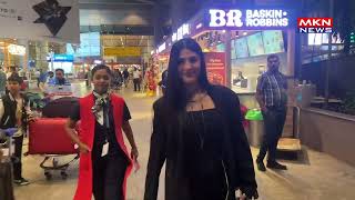 Shruti Haasan Makes A Stylish Arrival At The Airport ✈️ [upl. by Nesbitt]