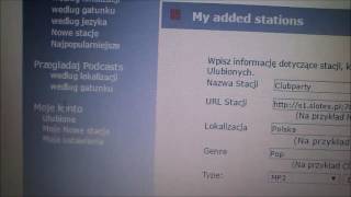 DigitRadio 110 IR Portal WifiRadio Frontier dodawanie stacji internetowych [upl. by Netsirhk]