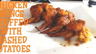 How to make chicken wings stuffed with mashed potato [upl. by Gayler487]