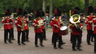 Guards march to Horse Guards 2010 [upl. by Ijok]