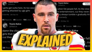 Travis Kelces CONTROVERSIAL PAST Explained [upl. by Shaner]