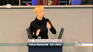 Halina Wawzyniak DIE LINKE Ein verfassungsgemäßes Wahlrecht ohne Vergrößerung des Bundestages [upl. by Nabatse]