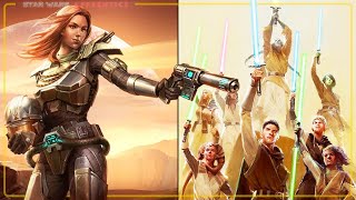 Mandalorians Vs Jedi  Star Wars Explained [upl. by Alioz230]