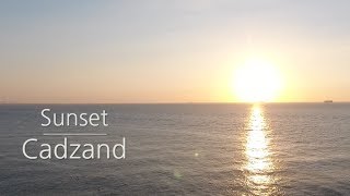 Cadzand Cadzandbad Sunset drone [upl. by Gipps105]