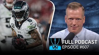 DeVonta Smith contract extension  drafting WRs  Chris Simms Unbuttoned FULL Ep 607  NFL on NBC [upl. by Evans]