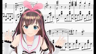 Piano HelloMorning by Kizuna AI [upl. by Kciredes458]