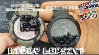 GARMIN 2X SOLAR TACTICAL vs GARMIN FENIX 6X PRO porównanie wizualne zegarków i funkcji [upl. by Vinni]