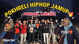 Hiphop Jamup  Pokhara  Pokhreli Rappers 🔥 at Roller X Tribute Event ❤️ [upl. by Bick585]