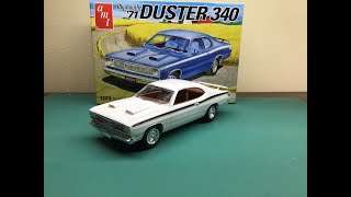 AMT 71 Plymouth Duster 340 Kit Review [upl. by Azyl264]