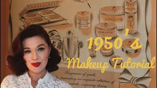 1950’s Makeup Tutorial [upl. by Burkle]