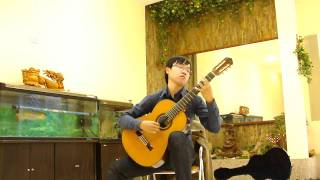 River flows in you by Yiruma Classic Guitar Cover by Dang Truong Giang [upl. by Mehelhteb511]