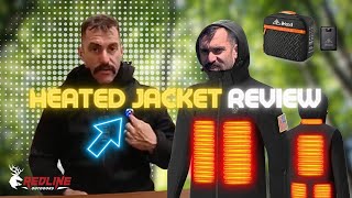 Heated Jacket Review For 2023 WARM Cozy Waterproof IHood gearreview heatedclothing [upl. by Kcim824]