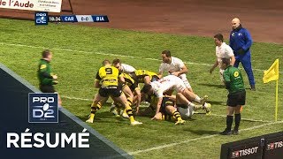 PRO D2  Résumé CarcassonneBiarritz 2120  J23  Saison 20182019 [upl. by Hightower506]