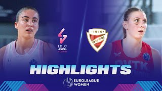 LDLC ASVEL Feminin v DVTK HUNTherm  Gameday 1  Highlights  EuroLeague Women 202324 [upl. by Orips]