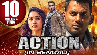 Action  New Bengali Hindi Dubbed Movie 2021  Vishal Tamannaah Aishwarya Lekshmi [upl. by Latrena]