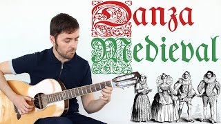 Cómo Tocar Danza Medieval  Guitarra Medieval  Renacimiento [upl. by Koslo]