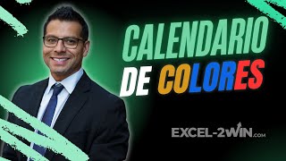 Cómo Hacer un Calendario que Cambia de Color en Excel [upl. by Goldberg]