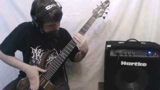 DISAVOWED  quotAbolition Of Impedimentquot bass cover [upl. by Neehar]