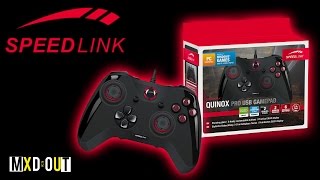 Speedlink Quinox Pro GamePad Review [upl. by Suirauqram]