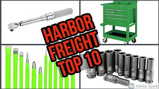 Harbor Freight Top 10 Tools [upl. by Redna]