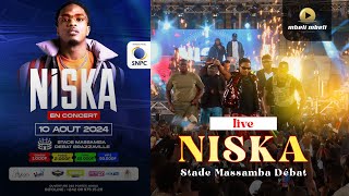 CONCERT INEDIT DE NISKA 🔥 AU STADE ALPHONSE MASSAMBA DEBAT 🇨🇬 [upl. by Beryl]