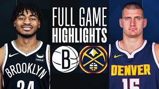 NETS at NUGGETS  FULL GAME HIGHLIGHTS  December 14 2023 [upl. by Kong270]