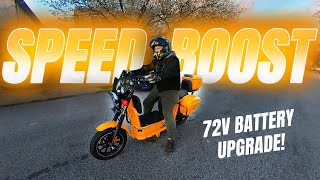 This Electric Moped gets a SPEED BOOST Will Mason T1 Touring S [upl. by Ahtis]