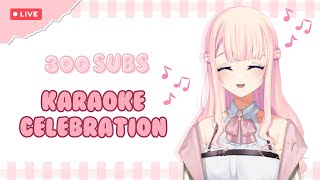 【KARAOKE】300 SUBS ARIGATOUU【Shira Asteria  VTUBER INDONESIA】shorts [upl. by Adidnere]