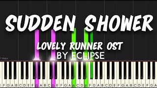 이클립스ECLIPSE  소나기 선재 업고 튀어 OST Sudden Shower Lovely Runner OST synthesia piano tutorial [upl. by Osgood827]