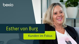 bexioKundin Esther von Burg im Interview [upl. by Llertac]