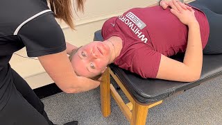 Vertebral Artery Test Whitworth Athletic Training [upl. by Umeko]