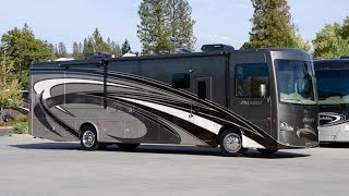 2016 Thor Palazzo 361 Class A Diesel Motorhome Walk Through [upl. by Nilpik]