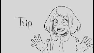 BNHA CD Drama Animatic ❝Trip❞  IzuOcha [upl. by Nahtannoj441]