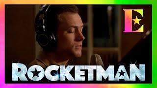 Taron Egerton  Rocket Man Extended Video [upl. by Ednyl]