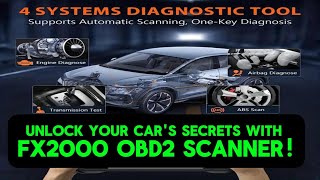 Unlock Your Cars Secrets with FX2000 OBD2 Scanner [upl. by Ahsieka]