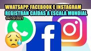 Caída de las redes sociales HOY a Nivel Mundial  FALLA DE FACEBOOK INSTAGRAM Y WHATSAPP 2021 [upl. by Nawd]