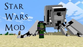 Minecraft Mod Showcase STAR WARS [upl. by Neisa]